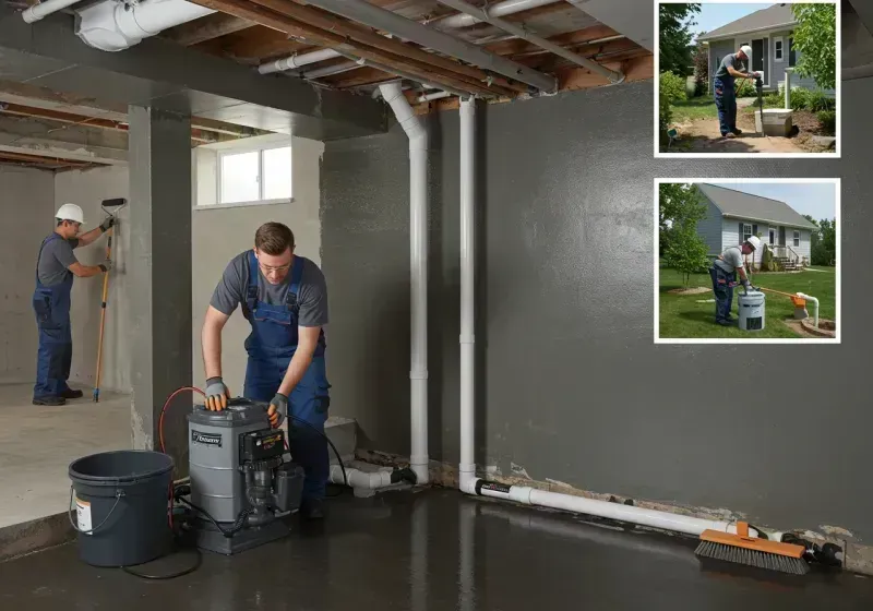 Basement Waterproofing and Flood Prevention process in Marshall, TX